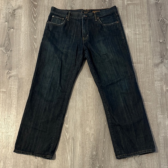 Chip & Pepper Men’s 34x30 Malibu Beach Relaxed Fit Dark Blue Casual Denim Jeans - Picture 1 of 12